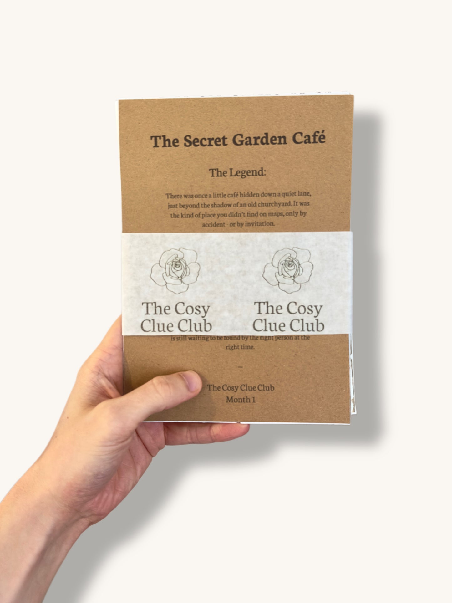 The Cosy Clue Club monthly mystery subscription box contents UK
